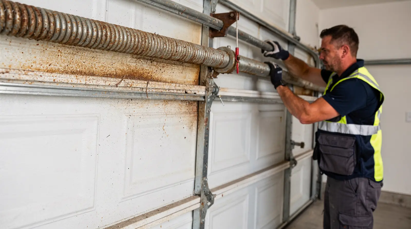 Frequent use causes springs to wear down faster.; Harsh weather conditions like cold or humidity